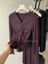 Casual Buttons Down Tops with Skirts Sets